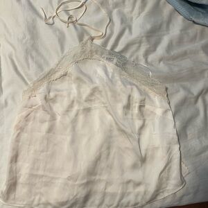 H&M Cream Lace Camisole